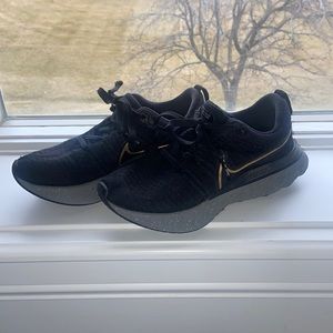 Nike React Infinity Flyknit black size 6 men’s